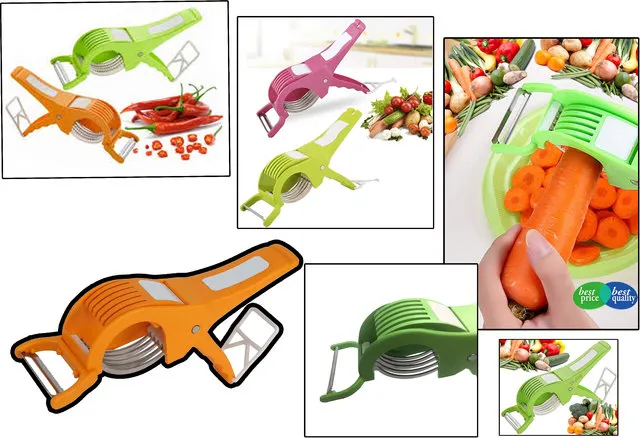 Vegetable/ Fruit Multi Cutter and Peeler -