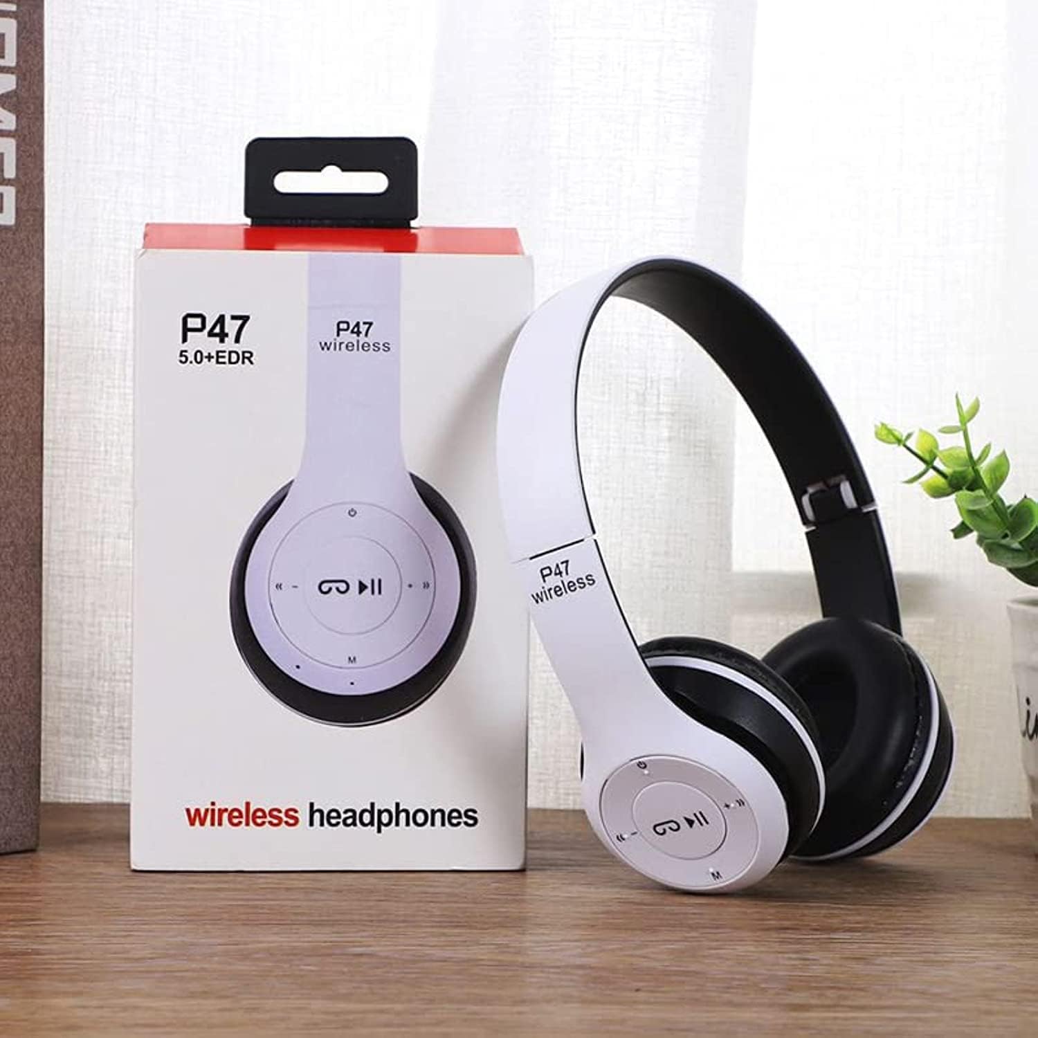 P47 - Wireless Bluetooth Headphone | In Ear Earphone for Android