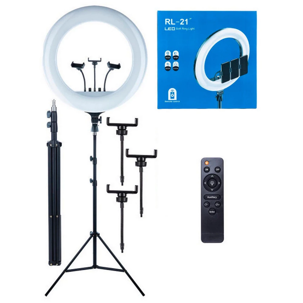 RL-21 Inch 54cm TRIPOD MOUNT Soft Led Ring Light