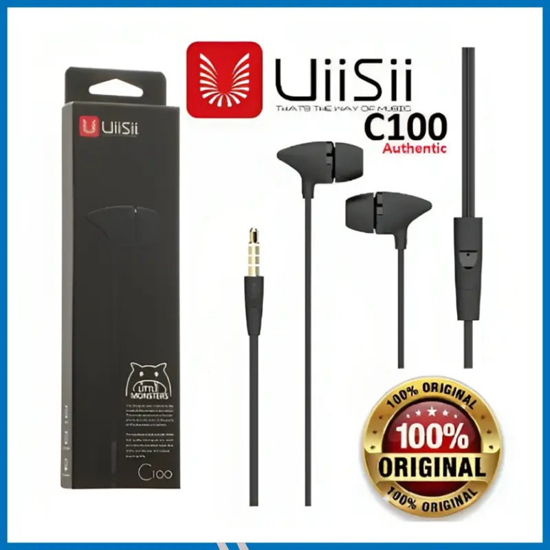 UiiSii C100 In-Ear Earphone With MIC