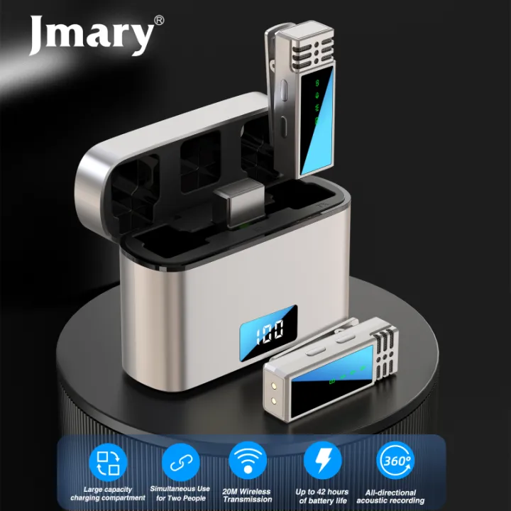 Jmary MW-15 2.4G Dual Wireless Microphone Type-C