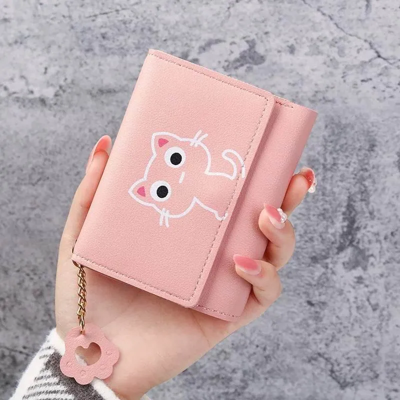 Stylish and Fashionable Ladies Mini Hand Bag for Women New Collection - Mini Wallets for Women - Purses and Pouches for Women/ Wallet Purse for Girls Simple Female Short Purses for Girls.