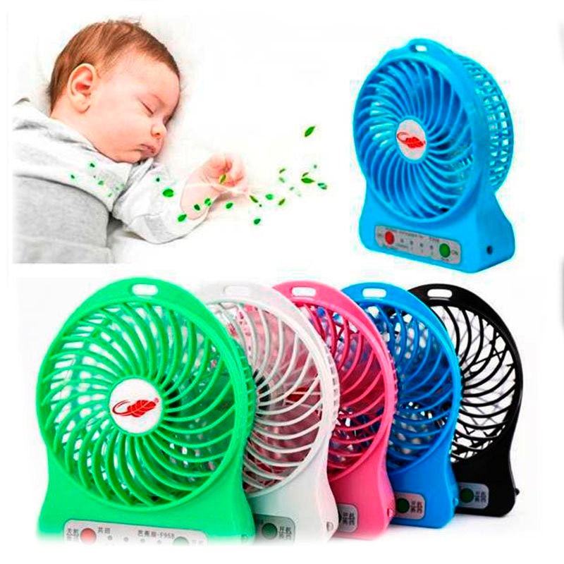 Portable Handheld Mini Rechargeable Mini Fan Desk Creative Hand Dream Fan 3 Speed 1200Mah Battery 5V Micro Usb Charging Port For Home Office Outdoor Reading Table - Charger Fan
