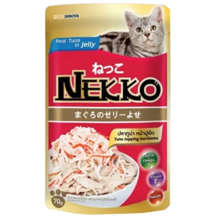Nekko Cat Food Tuna Topping Shrimp & Scallop- 70gm