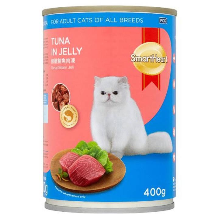 SEAFOOD PLATTER TUNA IN JELLY 400GRM CAT WET CAN FOOD