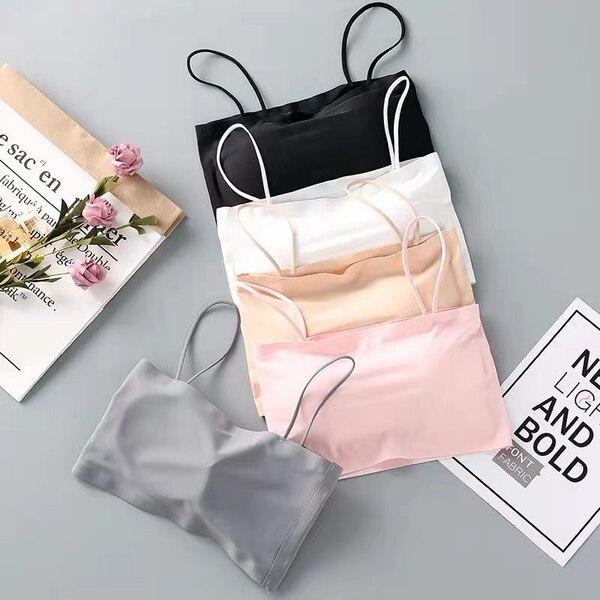 Women Ice Silk Tube Tops Bra - Bra - Bra