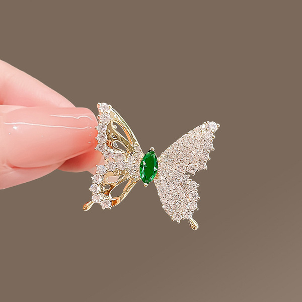 New Fashion Anti-light Brooch Women's High-end Elegant Simple Pearl Corsage Pin Fixed Clothes All-match Accessories